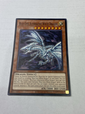 Yugioh Blue-eyes Alternative White Dragon Sdwd-en005 Blue Eyes White Destiny-image