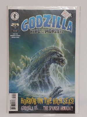 Vintage Godzilla KotM Dark Horse Comics Horror On The High Seas Issue # 10-image