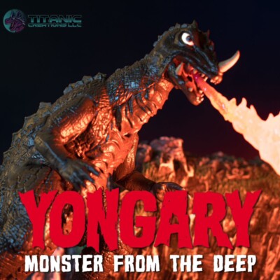 Yongary Titanic Creations Figure, Sh Monster arts, Neca, x-plus-image