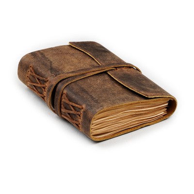 Leather Bound Journal - Rustic Brown, 7