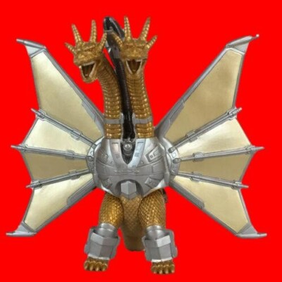 Bandai Godzilla Movie Monster Series Mecha King Ghidorah 180mm Pvc Figure Toho-image