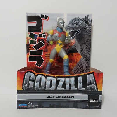 New Playmates Toys Godzilla Jet Jaguar Action Figure Free Shipping -image