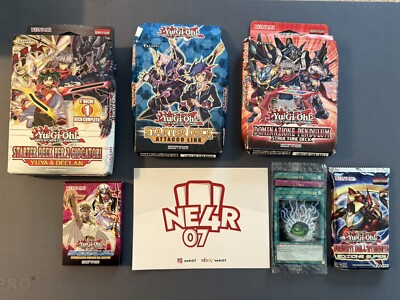 Yu Gi Oh Lot 4 Starter Deck Starter Deck Structure In Italian Yugioh Seeds Vintage-image
