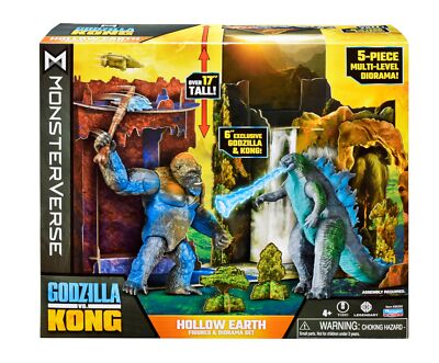 Godzilla x Kong : The New Empire - Hollow Earth 6” Story-in-A-Box Figure Bundle-image
