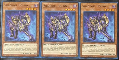 Shaddoll Hound SDSH-EN009 Structure Deck: Shaddoll Showdown-1st Edition (x3)-image