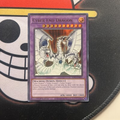 Yu-Gi-Oh! TCG Cyber End Dragon Structure Deck: Cyber Strike SDCS-EN041 1st...-image