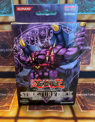 Konami Yu-Gi-Oh TCG  Zombie Madness (1st Edition) Structure Deck New/Sealed-image