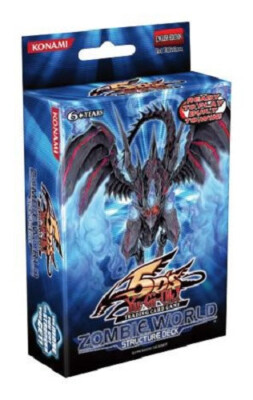 YUGIOH 1ST ED ZOMBIE WORLD STRUCTURE DECK FACTORY SEALED NEW-image