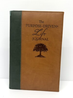The Purpose Driven Life Deluxe Journal by Rick Warren Unused damage to cover-image