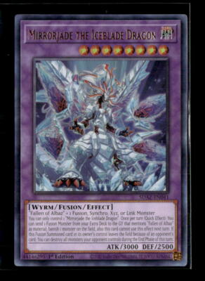 Structure Deck: Albaz Strike #SDAZ-EN041 Mirrorjade the Iceblade Dragon-image