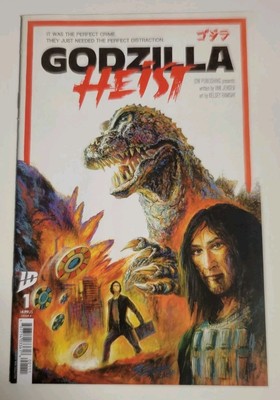 Godzilla: Heist #1 02/19/2025 VF+ Cover A (Eggleton) IDW PUBLISHING-image