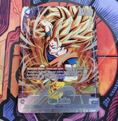 Son Goku FB02-051 Dragon Ball Fusion World Card Promo Prize Card-image