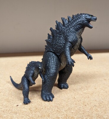 Toho Godzilla Action Figure 6.5” Kaiju Monster Bandai wbei. + Mini-image