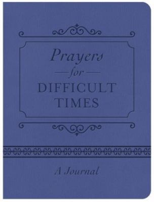 Prayers for Difficult Times Journal by Barbour Staff Blue Imitation Leather-image