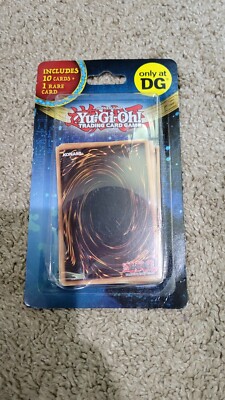 You-Gi-Oh TCG Pack Of 10 Cards + 1 Rare Card Dollar General Factory Sealed New-image