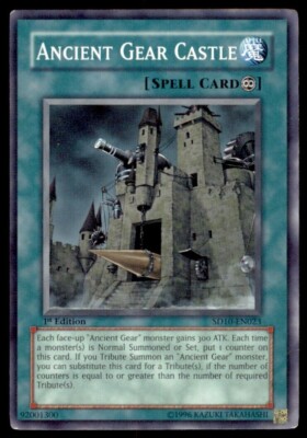 Yu-Gi-Oh! TCG Ancient Gear Castle Structure Deck SD10-EN023 Unlimited Common-image