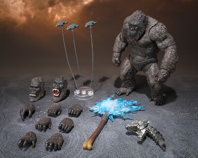 *NEW* Godzilla vs Kong (2021): Kong SDCC Exclusive S.H.Monsterarts Action Figure-image