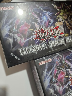 Yugioh Legendary Dragon Decks, KONAMI Factory Sealed - 3 New Box Sets-image