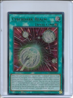 Yu-Gi-Oh! - Cyberdark Realm Structure Deck: Cyber Strike SDCS-EN023 1st Edition-image