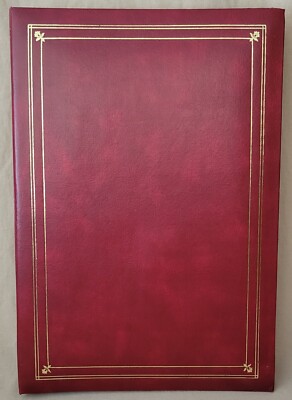 Pioneer X-Pando Photo Album BP-200 Expandable Slip-In Pocket RED Refillable Post-image