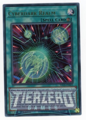 Yugioh Cyberdark Realm SDCS-EN023 Ultra Rare 1st Edition Near Mint-image