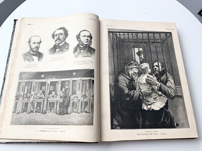 1881 L’Illustration journal 3-18 universal tome LXXVIII Fold Out Etchings French-image