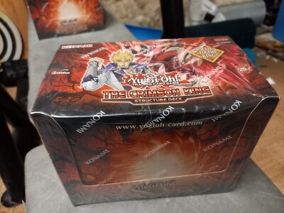 Yu-Gi-Oh ​The Crimson King Structure Deck Display Sealed Konami-image