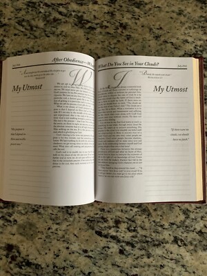 Journal, My Utmost for His Highest, Oswald Chambers, Genuine Bonded Leather-image
