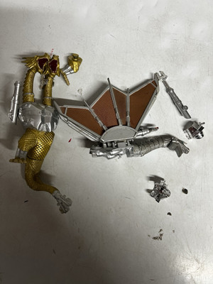 VTG Godzilla Wars Mecha-King Gidorah Figure 1995 Trendmasters Toho INCOMPLETE-image