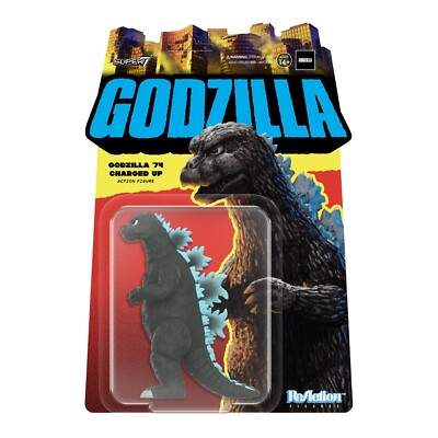 Super7 Toho ReAction Figure Godzilla ’74 (Charged Up) 3.75 inch-image
