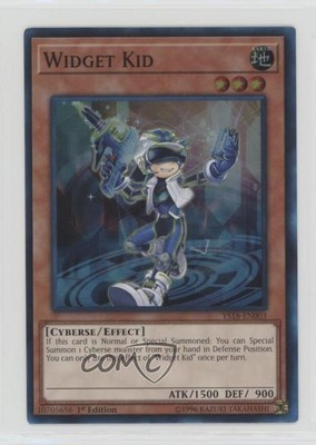 Widget Kid (SR) 1st Ed. YuGiOh Structure Deck: Codebreaker #YS18-EN003 0q1p-image
