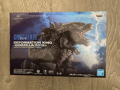 Godzilla Bandai Deformation King Godzilla (2019) Figure Banpresto Sealed Genuine-image