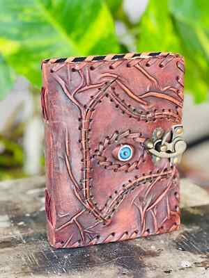 Goat Handmade Journal beautiful Eye Journal 2025 Deal Top Choice Gift-image
