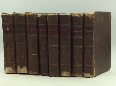 THE SPECTATOR: 8 vols. - Joseph Addison & Richard Steele - 1810 - London journal-image