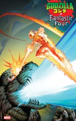 🦖 GODZILLA VS. FANTASTIC FOUR #1 MARK BAGLEY 🌟FOIL🌟 VARIANT *3/26/25 PRESALE-image