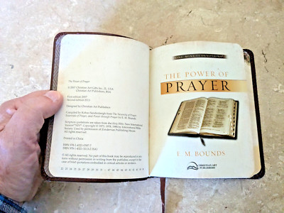 Power of Prayer Lux-Leather by Edward M. Bounds (2013) FREE SHIPPING-image