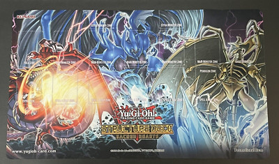 Structure Deck: Sacred Beasts Yugioh Official Playmat Used-image
