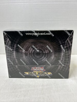 Yu-Gi-Oh! Dark World Structure Deck Display Box Brand New & Sealed B3-image