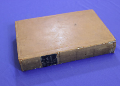 1872 JOURNAL OF THE INDIANA STATE SENATE SPECIAL SESSION  - LEATHER BOUND-image