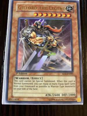 Structure Deck: Warrior's Triumph #SD5-EN001 Gilford the Legend-image