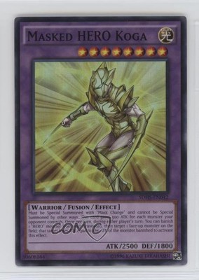 2015 Yu-Gi-Oh! HERO Strike Structure Deck HERO Koga #SDHS-EN042 0l4h-image