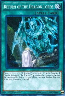 Structure Deck: Rise of the True Dragons #SR02-EN025 Return of the Dragon Lords-image