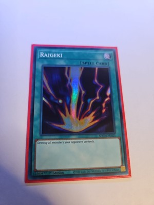 Raigeki SDCH-EN021 Structure Deck: Spirit Charmers 1st Edition-image