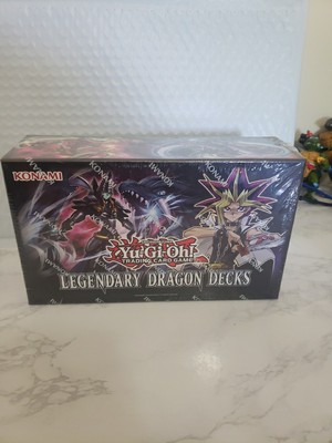 Yugioh Legendary DRAGON Decks Box Set Brand New Factory Sealed!-image