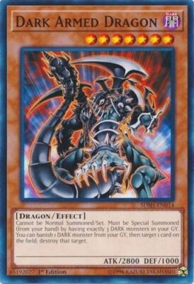 Dark Armed Dragon - SDSH-EN014 - Common - 1st Edition NM YuGiOh!  Structure Deck-image