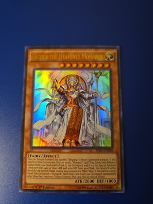 Ehther the Heavenly Monarch SR01-EN000 Structure Deck: Emperor of... 1st Ed-image