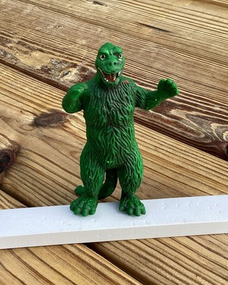 Vintage 1978 TOHO Co. GODZILLA Figure Bendable Bendy Rubber Toy  5 Inch-image