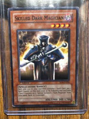 Skilled Dark Magician SD6-EN006 Structure Deck: Spellcaster's Judgment 1st...-image