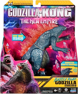Godzilla x Kong: The New Empire Godzilla Evolved Battle Roar Figure NIB NEW-image