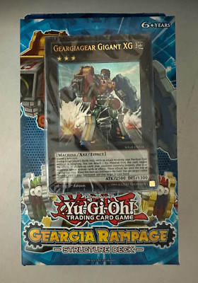 1X Sealed - Yu-Gi-Oh! - Structure Deck: Geargia Rampage - (SDGR-EN) - NO BOX --image